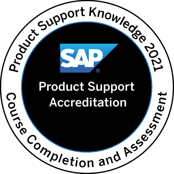 SAP Product Support Accreditation